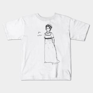 Inky Jane Austen Kids T-Shirt